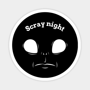 scary night Magnet